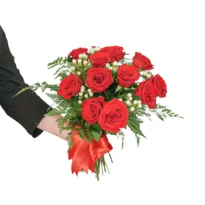 12 red roses
