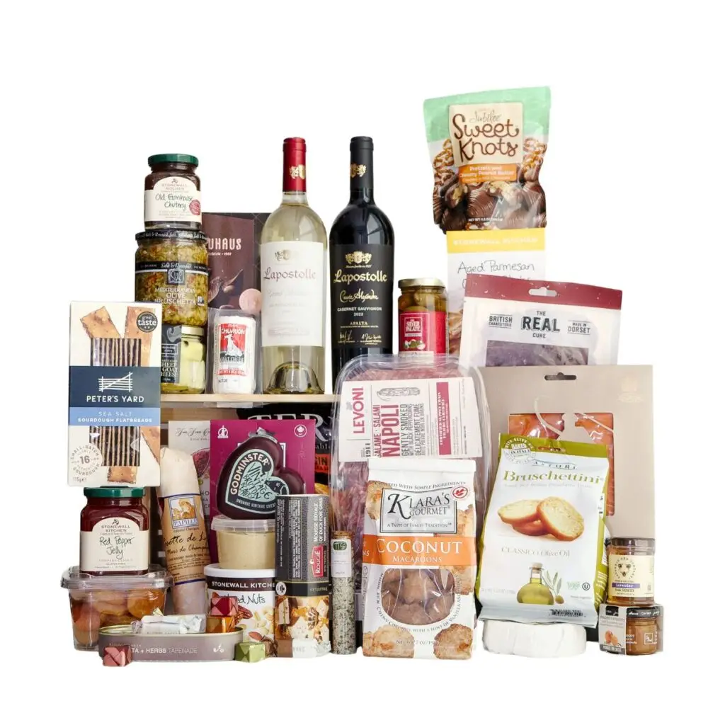 cheese & charcuterie lovers basket