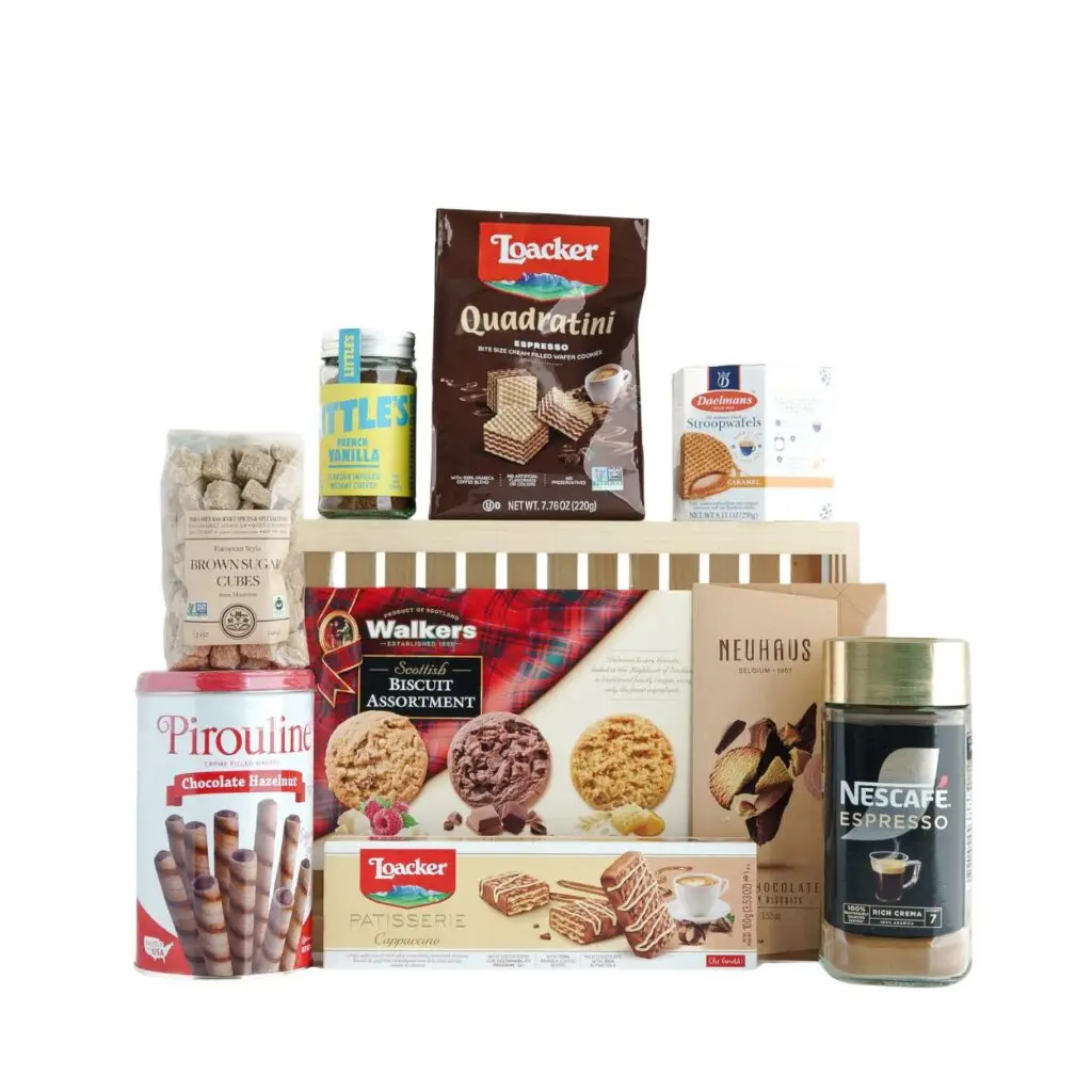 coffeehouse comfort basket