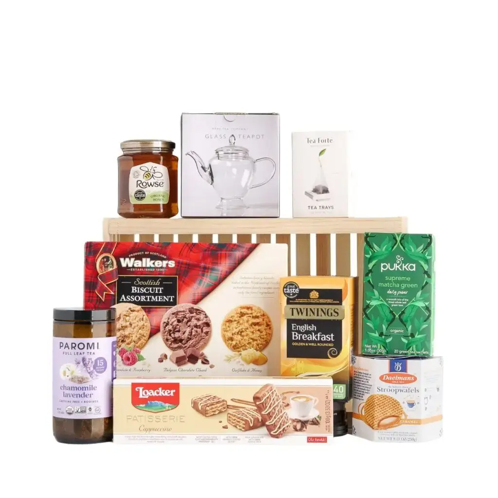 tea time comfort basket