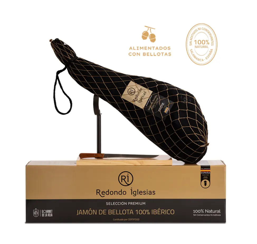 acorn fed 100% ibérico ham kit – redondo iglesias